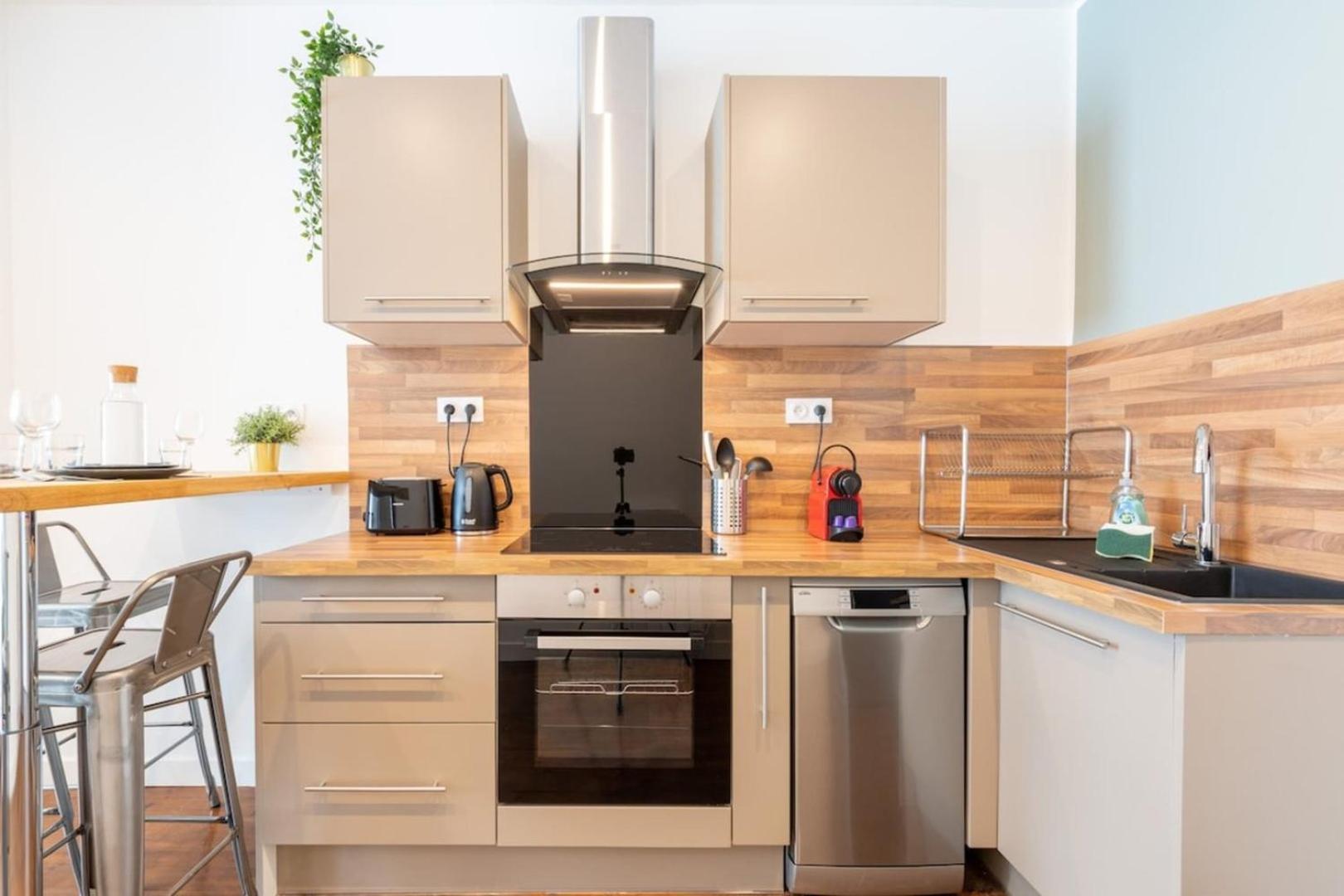 Renovated Apartment 3Bed 2Bath Lille Dış mekan fotoğraf